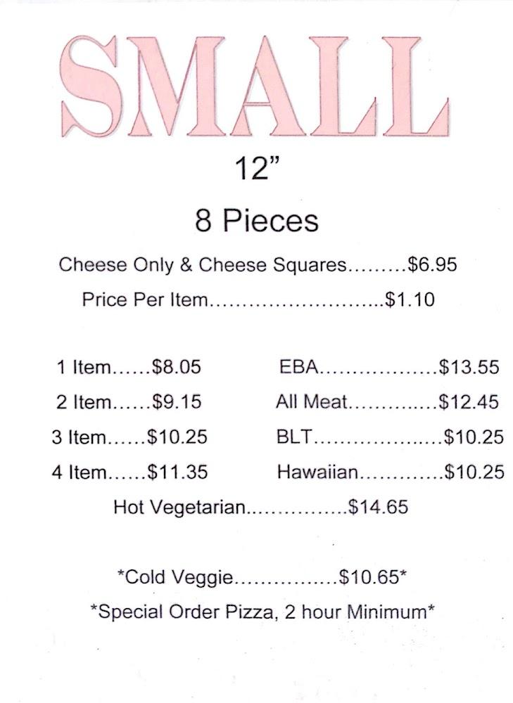J D's Pizza Place Menu image 3