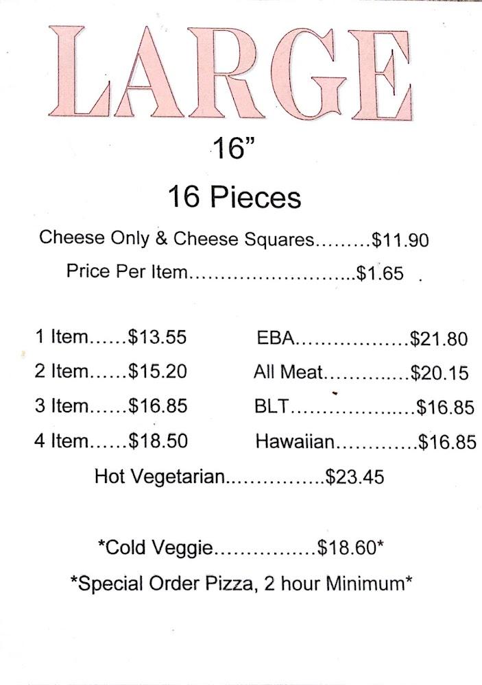 J D's Pizza Place Menu image 4